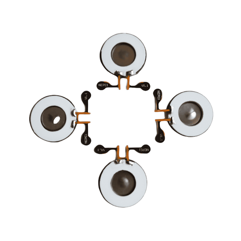 KNN16-140K Bezolovnatý síťovaný lékařský inhalační nebulizér, rychlost nebulizace 0,30 ml/min Střední velikost částic 3,5 um Pájitelné FPC přizpůsobené nebulizační disky